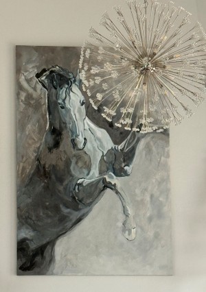 Grey Horse Composition