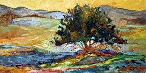 Rectortown Landscape, III, is a painting by Gail Dee Guirreri Maslyk.