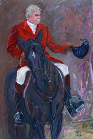 OCH Happy Hunting with Malcolm Matheson is a painting by Gail Guirreri-Maslyk.